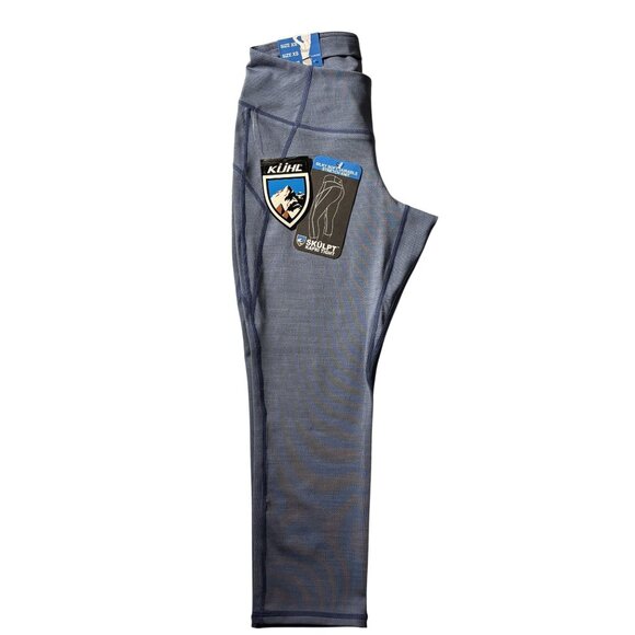 Kühl Ws Skulpt Tight Kapri Slate Blue XS Stretch Knit UPF 50+ Activewear - Picture 2 of 10